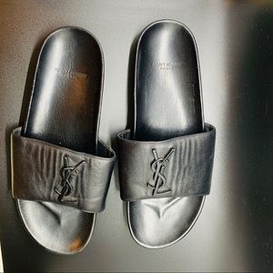 YSL Leather Slides - Women’s - Used